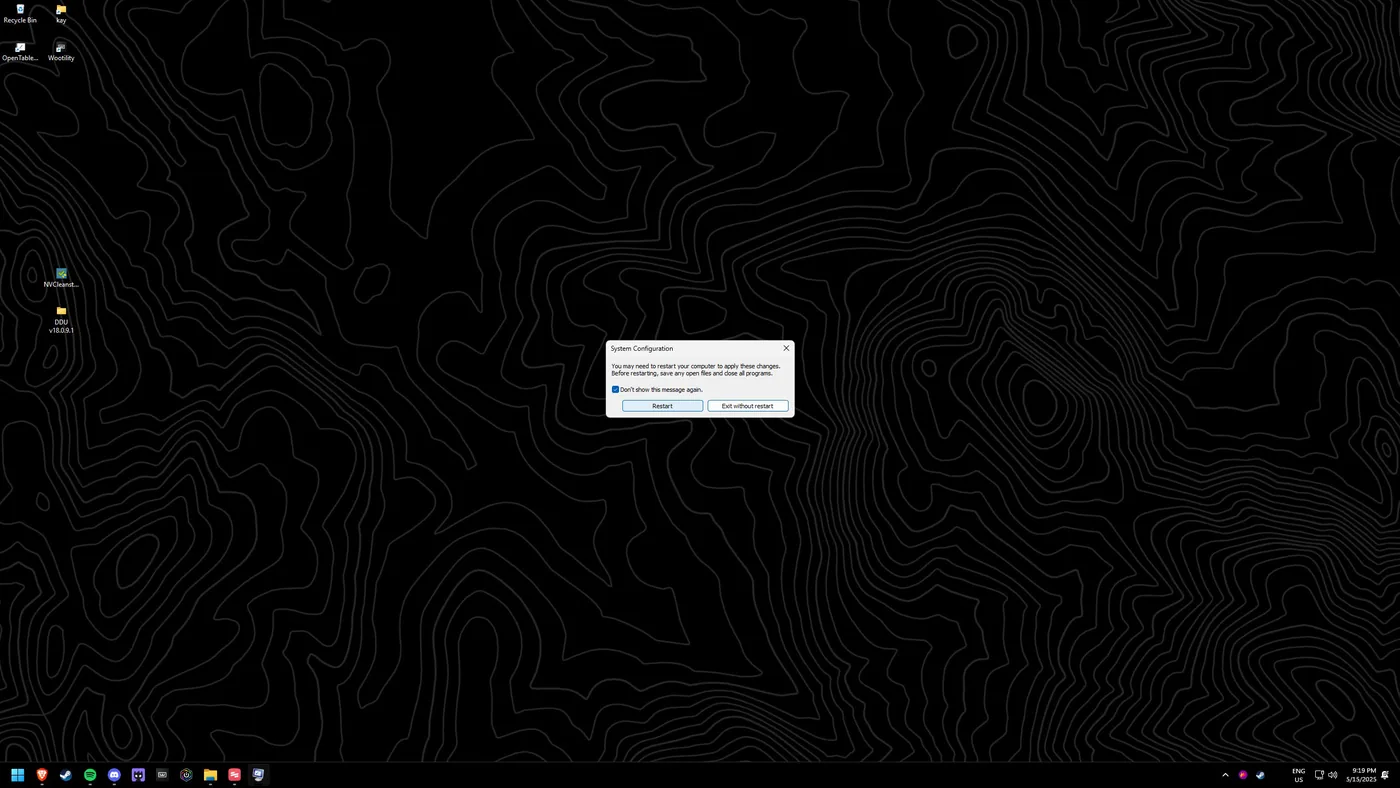 Restart
