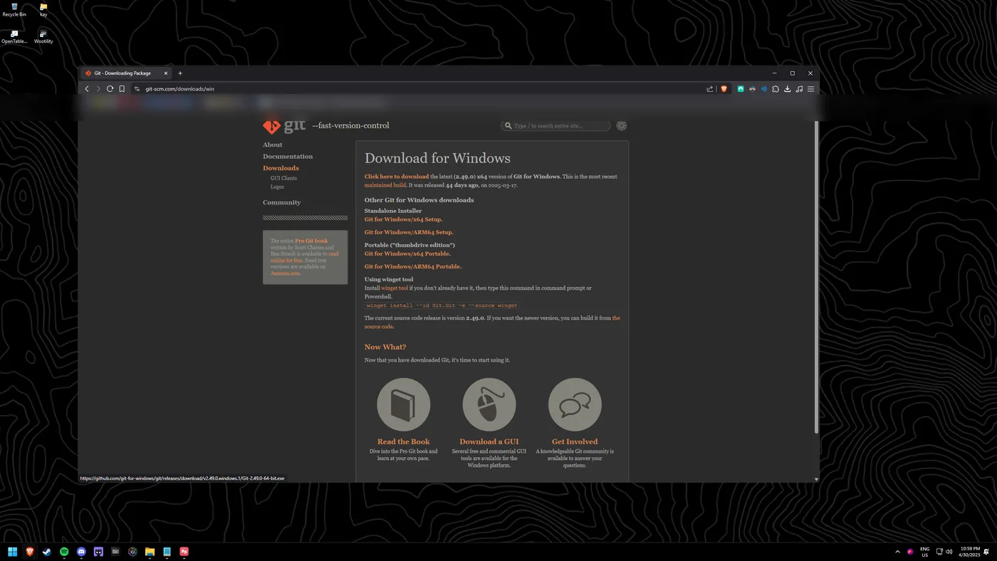Download the installer